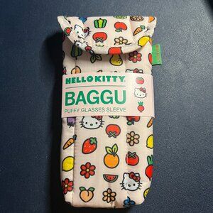 Baggu Hello Kitty Puffy Glasses Case